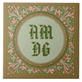 Jesuit Motto, pela Rua Ignatius (BK 50; Latino-Abr