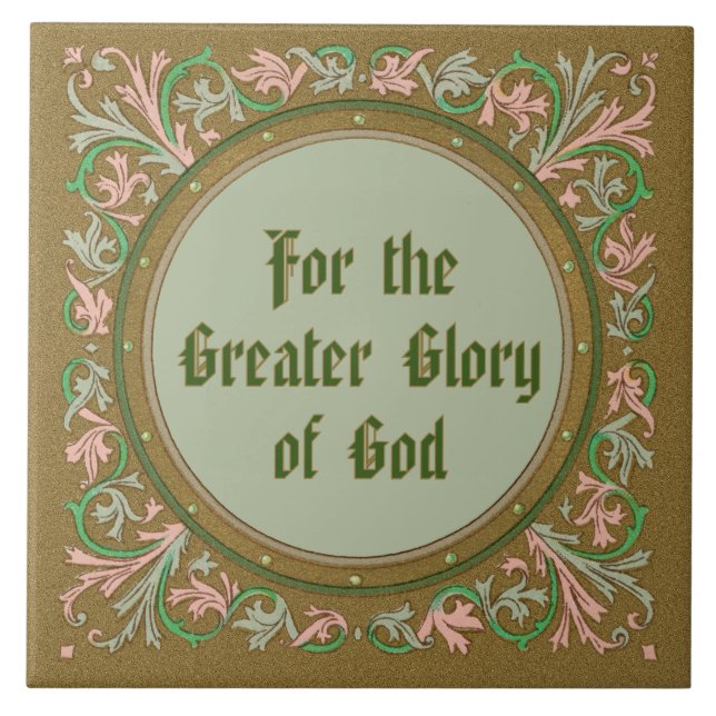 Jesuit Motto, pela Rua Ignatius Loyola (BK50; Ingl (Frente)