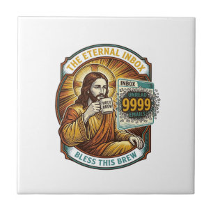Jesus 9999 E-mails Não Lidos Caixa de Entrada Zero