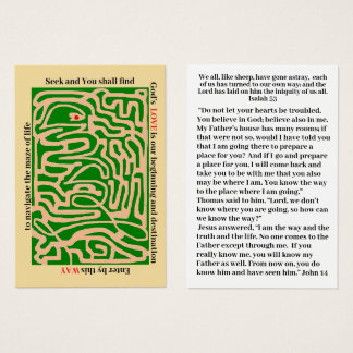 Jesus, a Cartão de visita