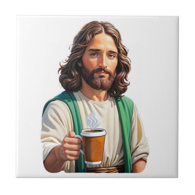 Jesus ama café longo (Frente)