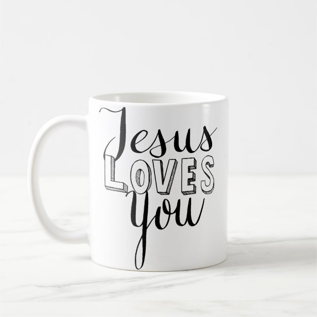 Jesus ama-o caneca (Esquerda)