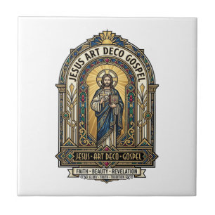 Jesus Art Deco Gospel Jesus Art Deco Fé Cristã
