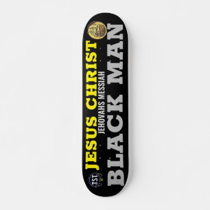JESUS BLACK MAN JMT 7, 3/4", skateboard Deck