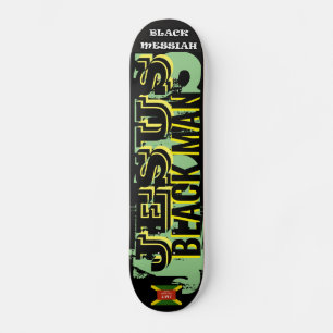JESUS BLACK MAN skateboard
