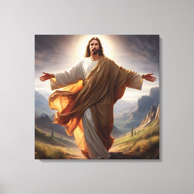 Jesus Canvas Art (Frente)