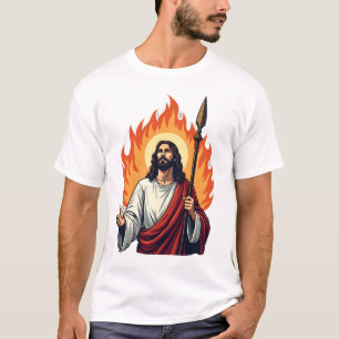 Jesus Chama Da Verdade Camiseta Estampa Vintage