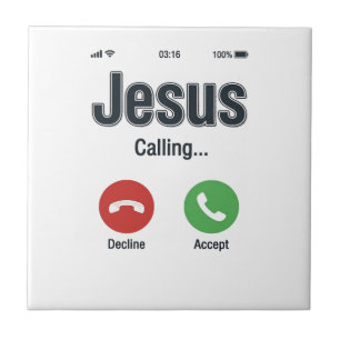 Jesus Chamando Design de Camiseta Cristã para Tela