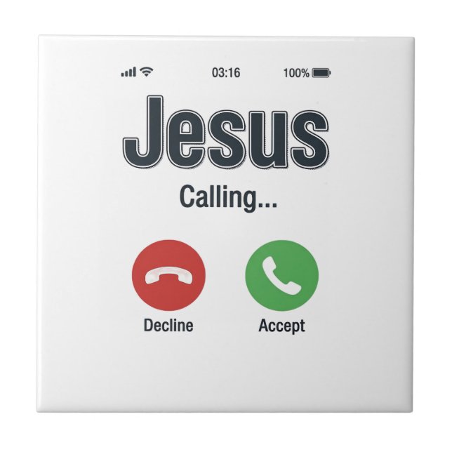 Jesus Chamando Design de Camiseta Cristã para Tela (Frente)
