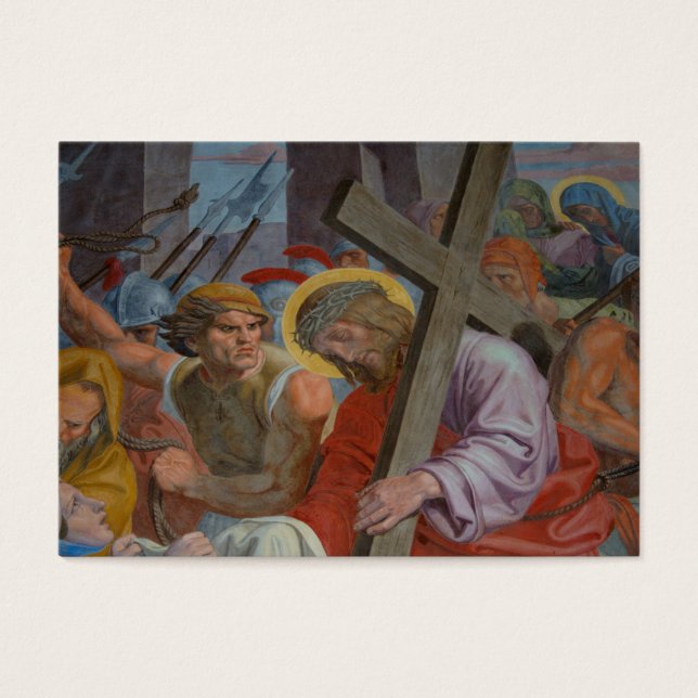 Jesus Com Sua Cruz (Frente)