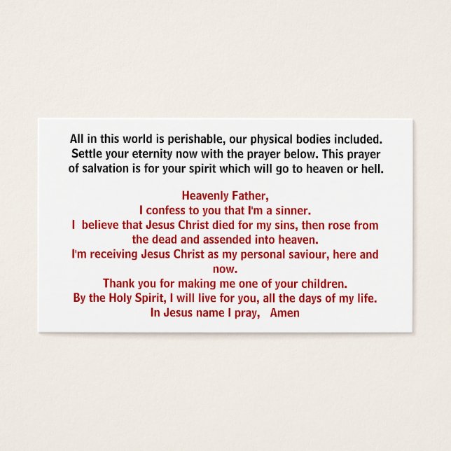 Jesus Cristo, Acalme Sua Eternidade Agora W... (Frente)