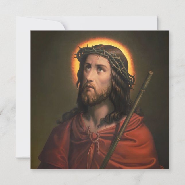 Jesus Cristo com a Coroa de Cornos (Frente)