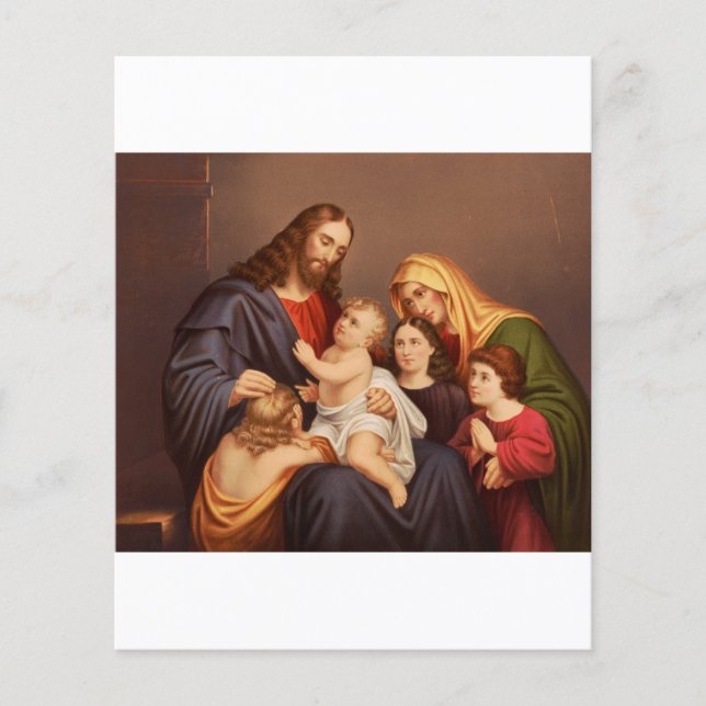 Jesus Cristo com Crianças (Frente)