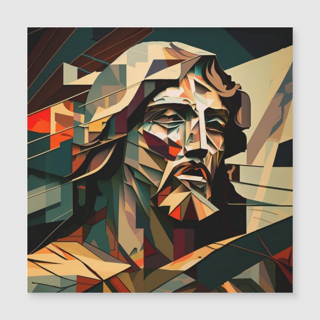 Jésus Cristo cubisme (Frente)