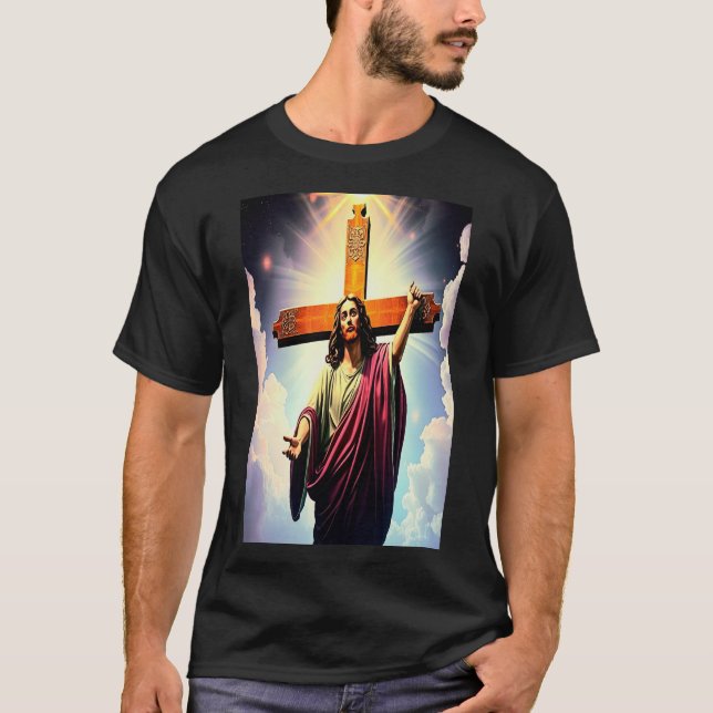Jesus Cristo e a camiseta (Frente)