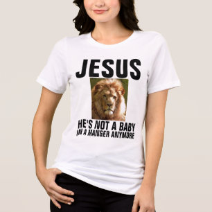Jesus CRISTO NÃO É MAIS UM BEBÊ, LEÃO DE JUDÁ