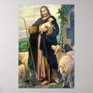 JESUS CRISTO O BOM POSTER DO PASTOR
