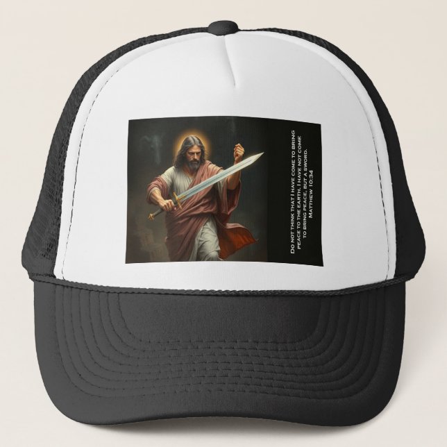 Jesus Cristo Retorna com um Boné de Caminhoneiro d (Frente)