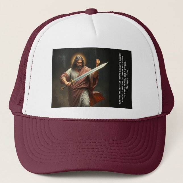 Jesus Cristo Retorna com um Boné de Caminhoneiro d (Frente)