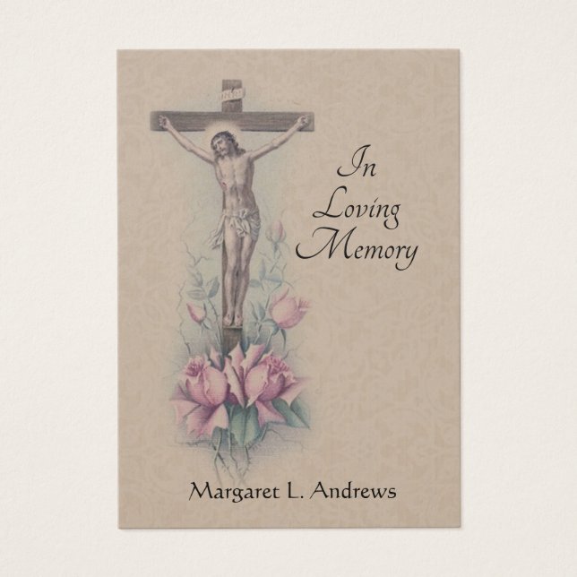 Jesus Cristo Simpatia Funeral Católica Oração Sant (Frente)