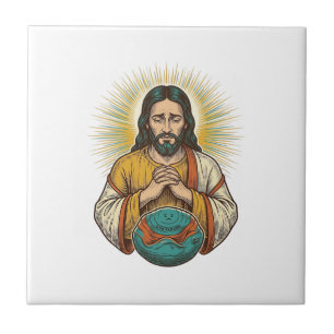 Jesus desapontado Bola de Exercício Murcha Falha n