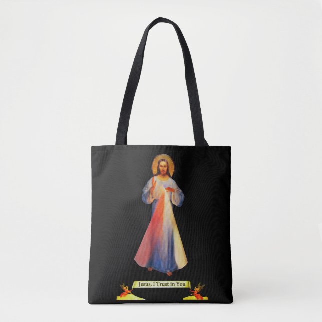 Jesus Divino Compaixão Tote Bag (Frente)