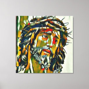 Jesus do óleo de Nazareth no retrato das canvas