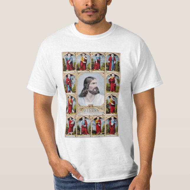 Jesus e a camisa dos apóstolos (Frente)