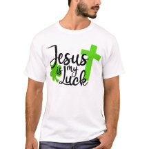 Jesus é a minha camiseta da sorte