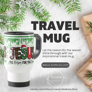 Jesus é a Razão da Temporada Caneca de Viagem