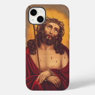 Jesus é coroado com uma coroa de espinhos