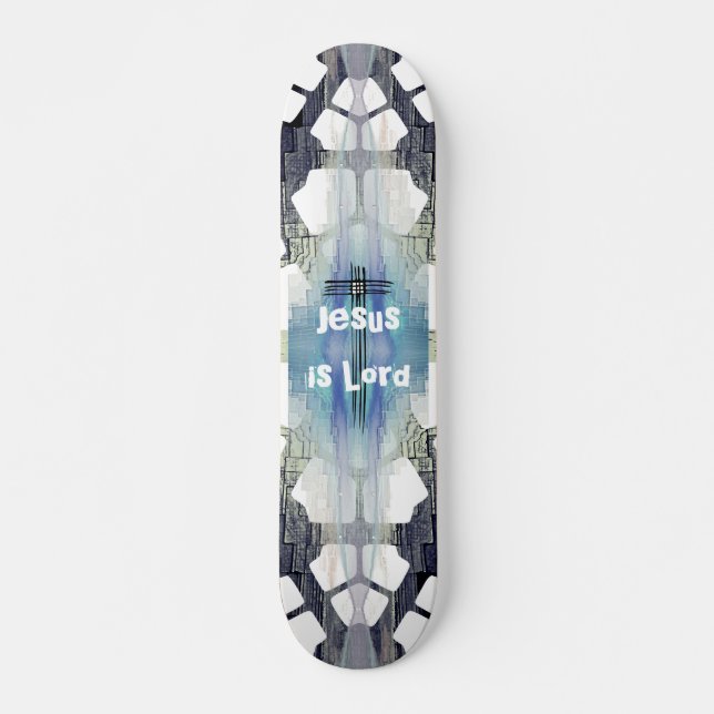 Jesus é Lorde Skateboard (Frente)