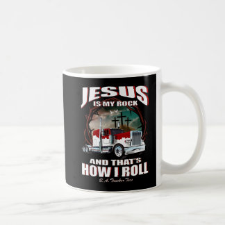 Jesus é minha caneca do camionista da rocha