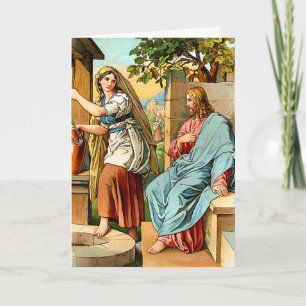 jesus e mulheres no bom cartão