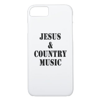 Jesus e música country - capa de telefone