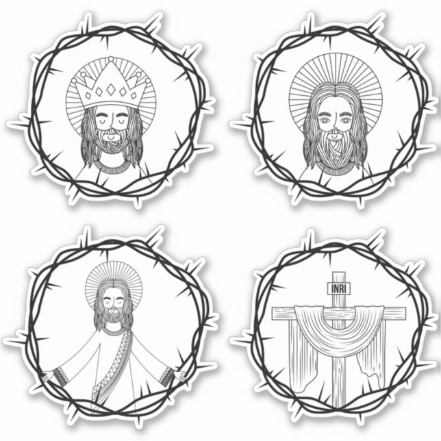 Jesus é o meu adesivo da Salvação (Frente)