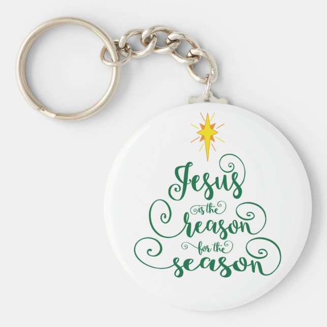 Jesus é o motivo do Chaveiro da temporada (Frente)