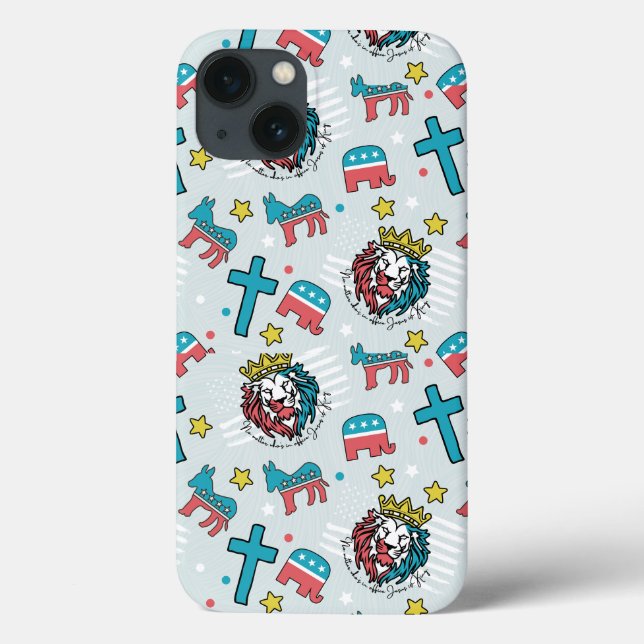 Jesus é o rei - Impressão do padrão perfeito (Verso)