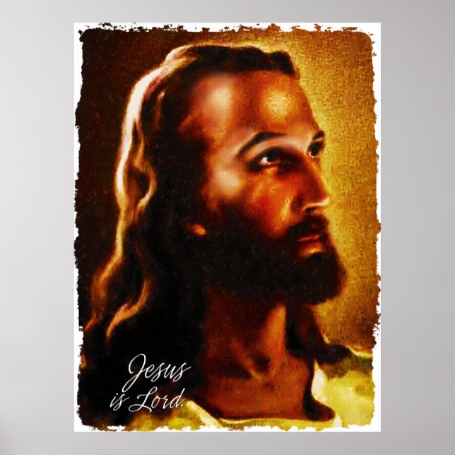 Jesus é o Senhor 1 Poster (Frente)