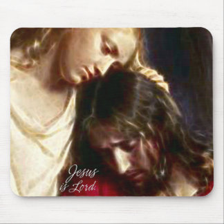 Jesus é o senhor 1A Mousepad