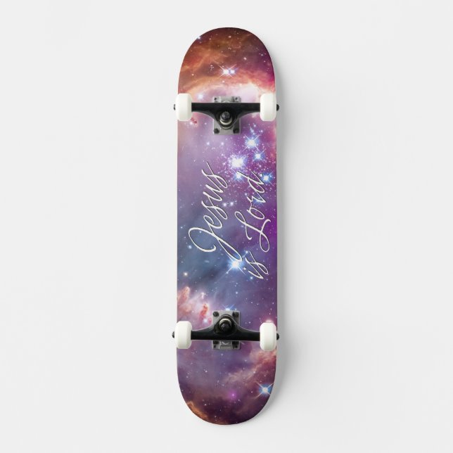 Jesus é o Senhor 5 Skateboard (Frente)