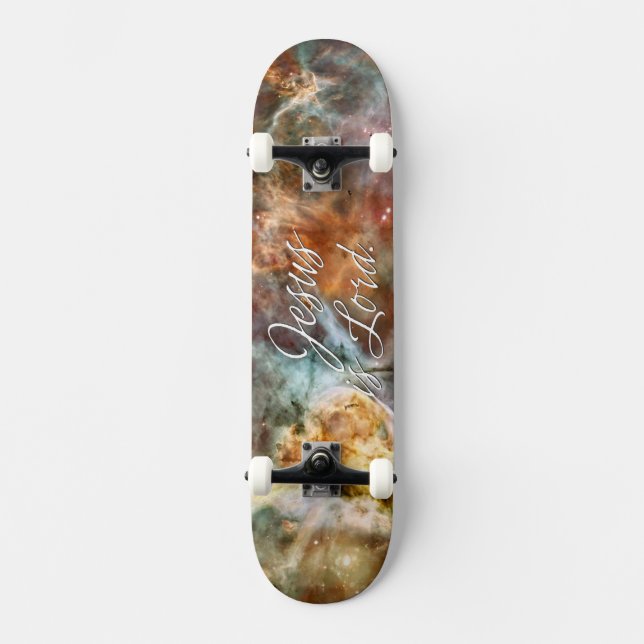 Jesus é o Senhor 6 skateboard (Frente)