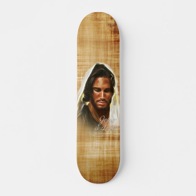 Jesus é o Senhor A2 Skateboard (Frente)