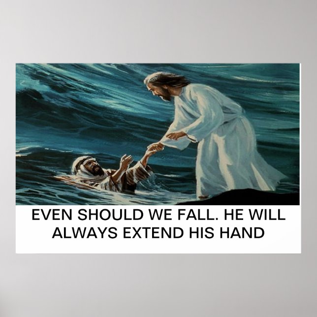 Jesus e Peter Poster (Frente)