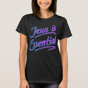 Jesus é uma camisa essencial, Estilo 90 mulheres J