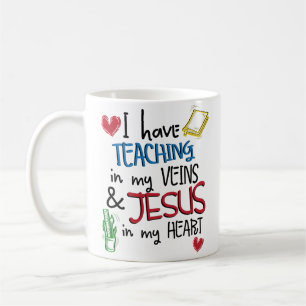 Jesus em minha caneca de café cristã do professo