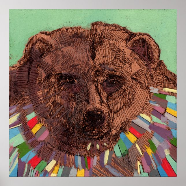 Jesus era um Impressão do Urso (Frente)