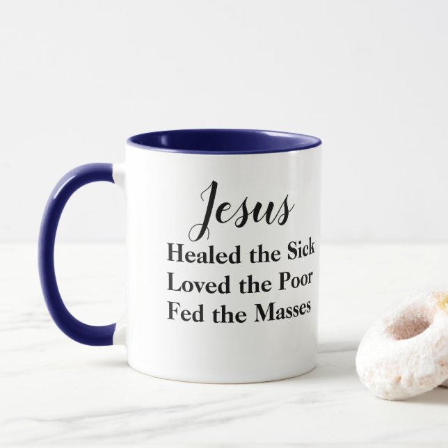 Jesus era uma caneca liberal (Com Donut)