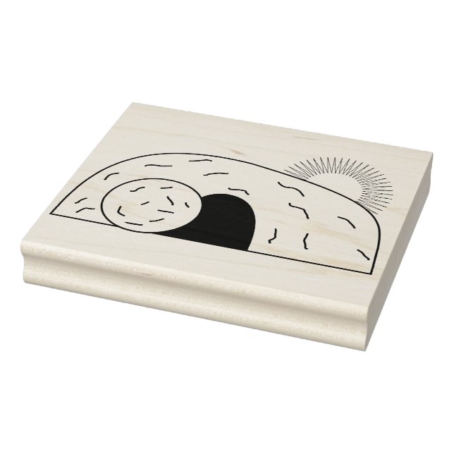 Jesus ergueu o padrão de ilustração de carimbo de  (Carimbo)