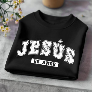 Jesús Es Amor Afastou Camiseta Espanhola Cristã